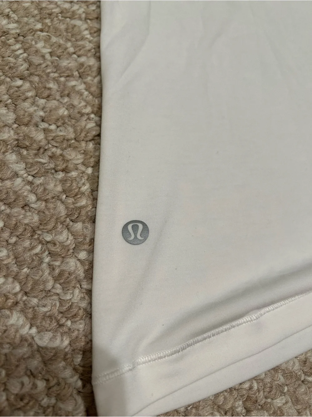 LULULEMON NWOT Jersey Training Tank Top - White, Sz 6